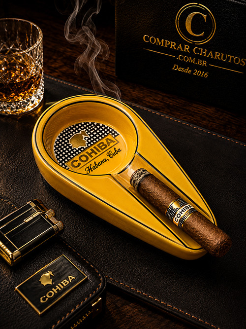 Cinzeiro Cohiba de Cerâmica para Charutos são roque, SP