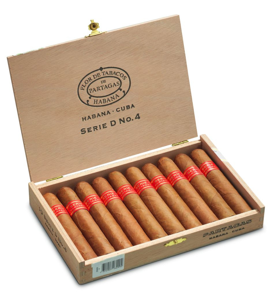 Charuto Partagas Serie d4 são roque