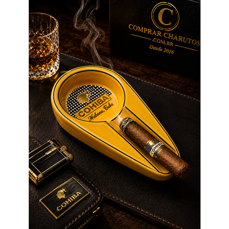 Cinzeiro Cohiba de Cerâmica para Charutos são roque, SP