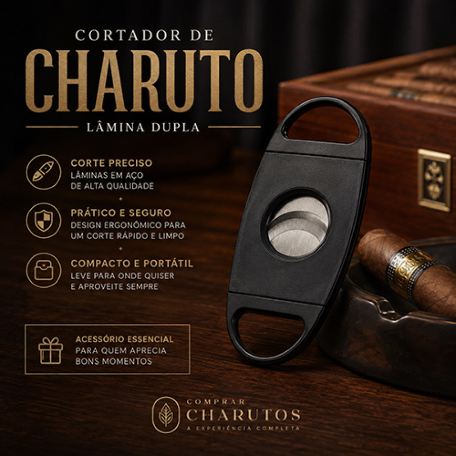 Cortador de Charuto Lâmina Dupla são roque, SP